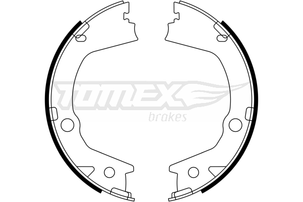 Sada brzdových čeľustí TOMEX Brakes
